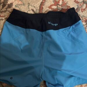 Birddogs Blue and Black Performance Shorts